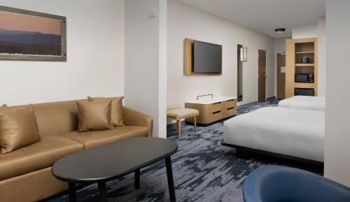 Studio with Two Queen Beds, Bathtub and Sofa Bed - Mobility Access/Hearing Accessible