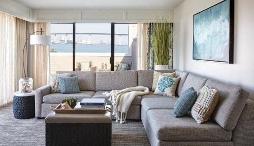 1 Bedroom Executive Suite, 1 King, Sofa bed, Bay view