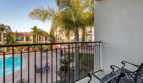 King Room with Balcony & Pool View