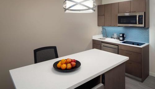 Studio Suite with Two Queen Beds, Sofa Bed and Kitchen