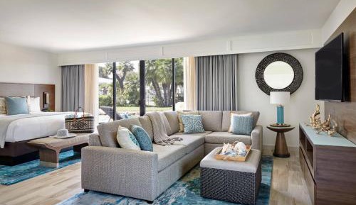 Studio Cottage, Studio, 1 King, Sofa bed, Resort view