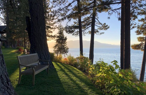 Sierra Shores Condo | Remodeled Luxury Lakeview w/Fireplace, Hot Tub, Gym | PEAK SS13