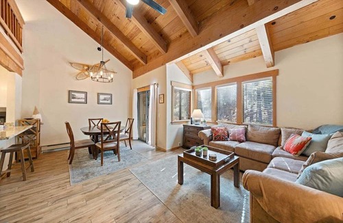 Tahoe Woods Condo | Family Enjoyment at Granlibakken Year round pool, sauna, hot tub