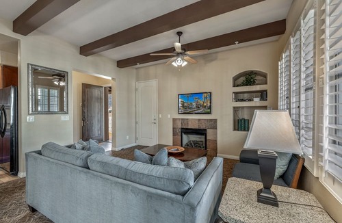 La Quinta Condo | Near Pool! Premier Location at Clubhouse Upstairs, Pet Friendly! (L48)