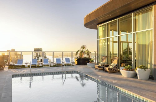 Downtown San Diego Apartment | Sky Lounge + Gym + Pool + Spa | Downtown Little Italy | Ancora by AvantStay