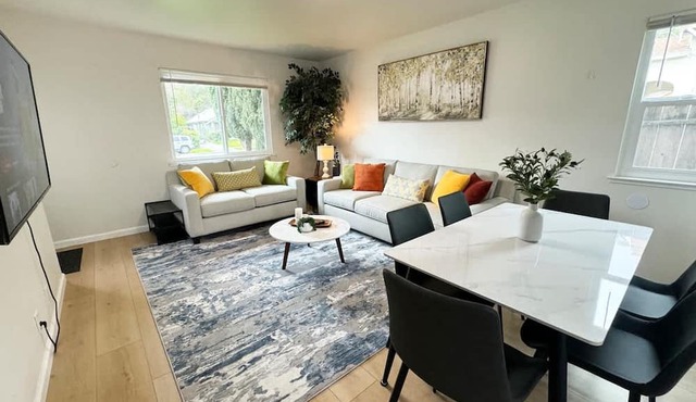 Comfortable 4BR Heart Downtown SJ Central AC Sjsu