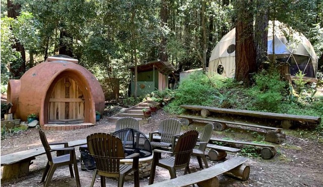 Private Glamping Getaway in the Redwoods near Santa Cruz, California