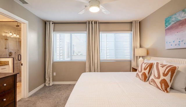 Newly Designed 2-Story Condo - 1 Block to the Beach!