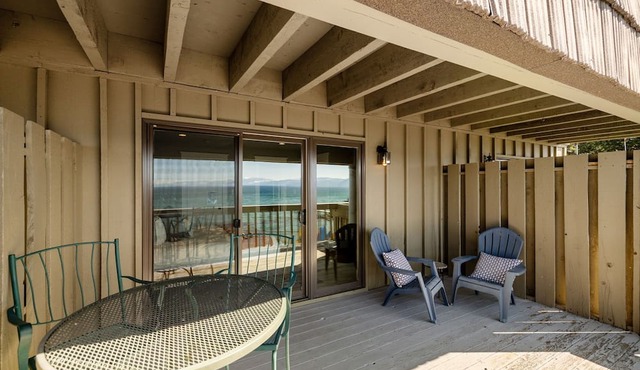Chateau Chamonix 37 - Tahoe Lakefront Condo with Beach Access & Dual Balconies Near Kings Beach
